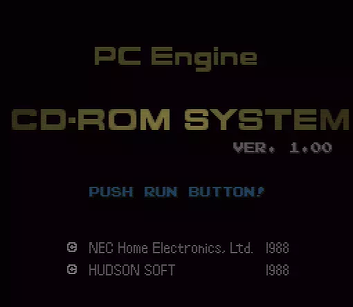 jeu CD-ROM System V1.00